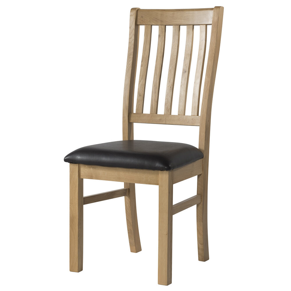 Burford Oak Dining Chair Stag Oak and Pine