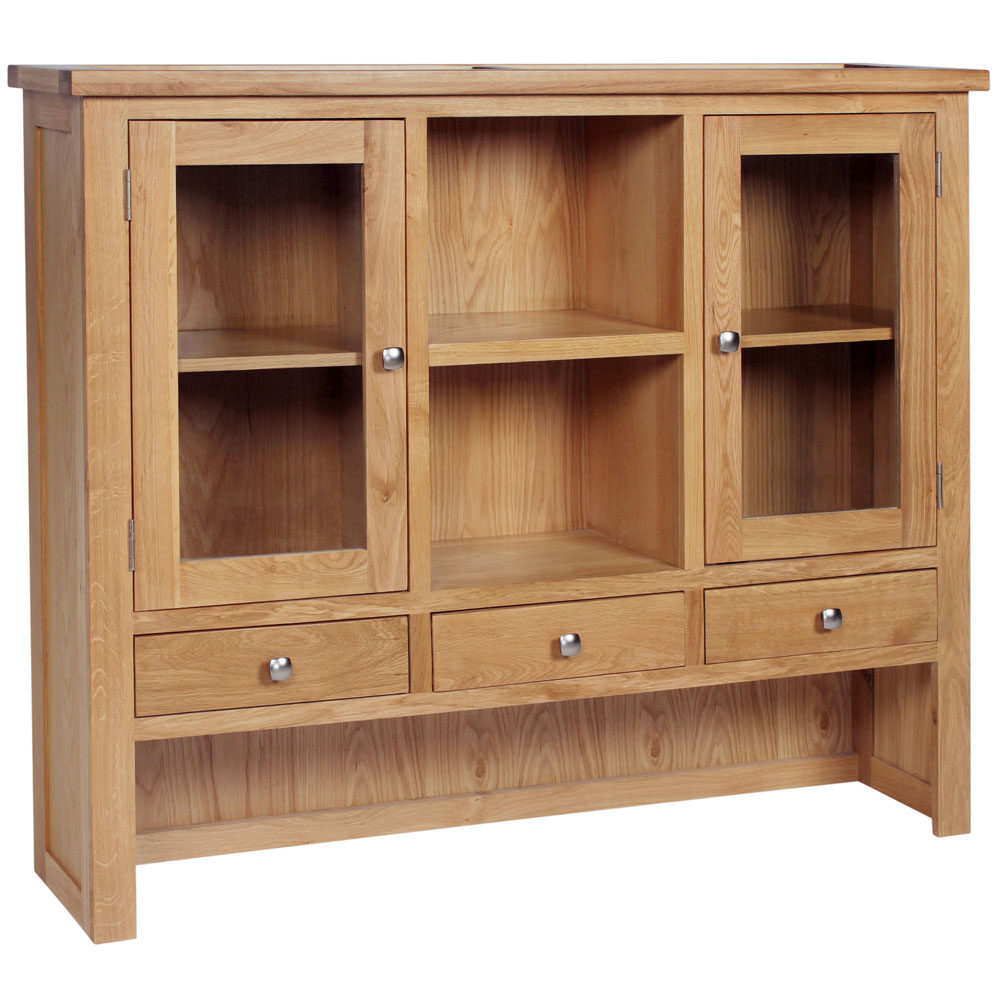 Dorset Oak Natural Dresser Top Stag Oak and Pine