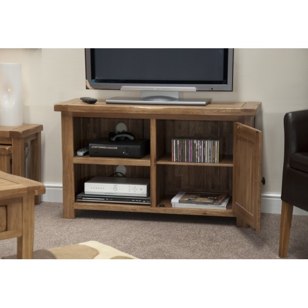 Rustic Oak TV Stag Oak and Pine