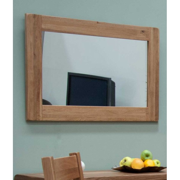 Rustic Wall Mirror Stag Oak and Pine