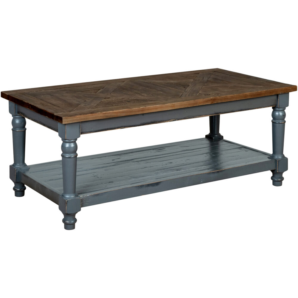 Henley Coffee Table With Shelf Stag Oak and Pine